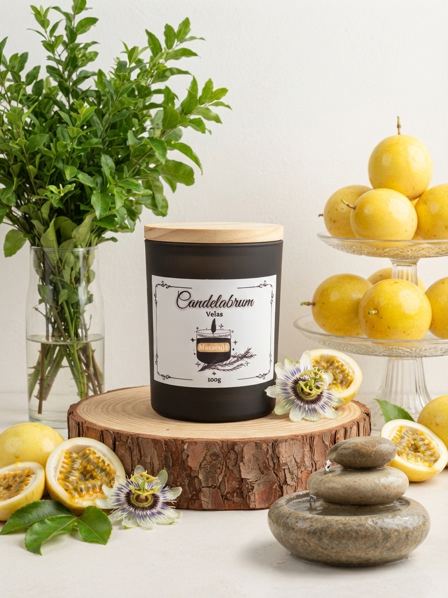 Imagem de Vela Aromática Maracujá Hermético 100g